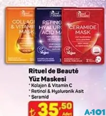 RİTUEL DE BEAUTE YÜZ MASKESİ fiyat ve kampanya bilgisi